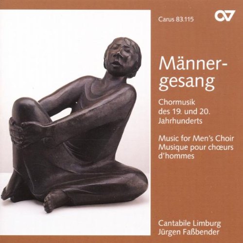 Männerchor Cantabile Limburg - Männergesang - Works for Male Choir by Britten/Elgar/Strauss/a.o. [CD]