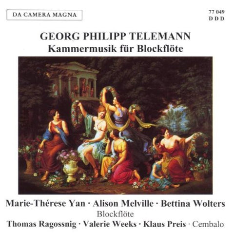 Wolters/preis - Georg Philipp Telemann: Chamber Music for Flute [CD]