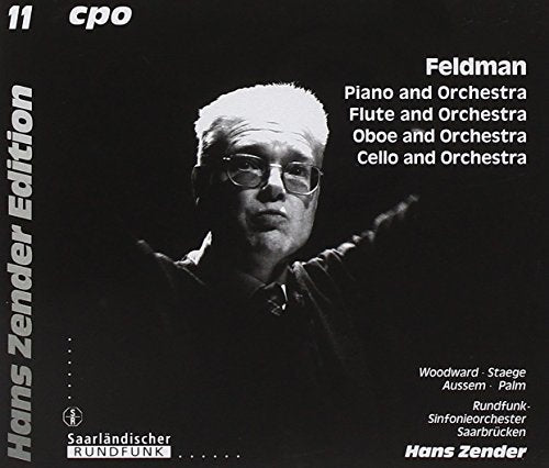 Soloistsrso Saarbrucken - Feldman: Piano and Orchestra; Flute and Orchestra; Oboe and Orchestra; Cello and Orchestra [CD]