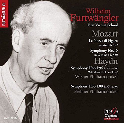 Vienna Philharmonic & Berlin Philharmonic & Toscan - Wilhelm Furtwangler: First Vienna School [CD]