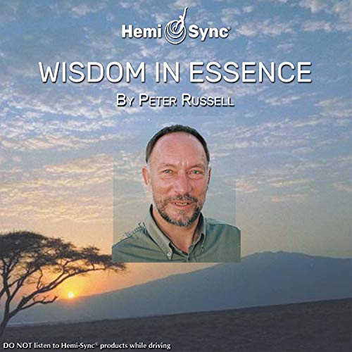 "Album cover with a man's portrait and savannah landscape at sunset."
