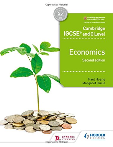 "Green textbook cover with a plant growing from a pile of coins."
