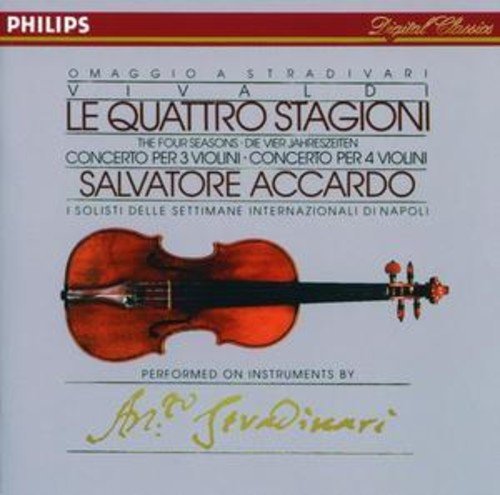 "CD cover featuring a red violin on a light background with red and black text."