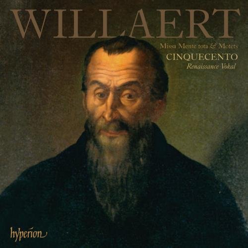 "CD cover with a portrait of a bearded man, 'Willaert' written at the top."