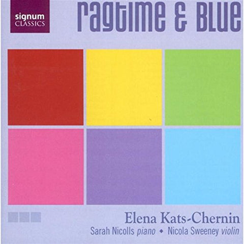 Sarah Nicolls <br>nicola Sweeney - Kats-Chernin - Ragtime & Blue [CD]