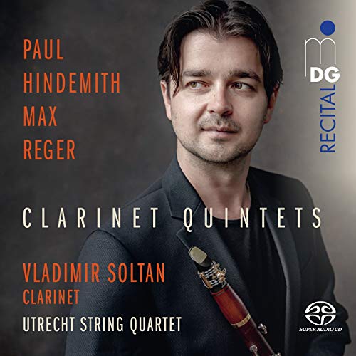 Vladimir Soltan - Hindemith / Reger: Clarinet Quintets [CD]