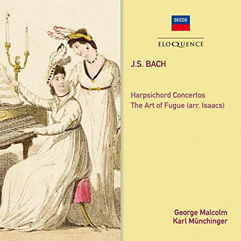 Malcolm George - BACH: The Art Of Fugue; Harpsichord Concertos Nos. 1 & 2 [CD]