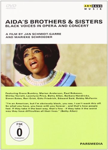 DVD cover featuring a black woman singing, with text and logos.