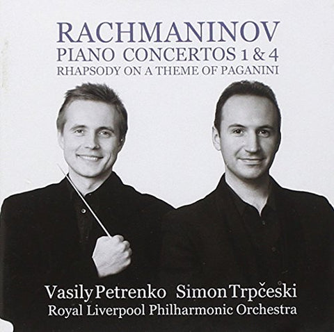 Trpceski Simon/rlpo/petrenko - Rachmaninov/Piano Concerto 1 & 4 [CD]