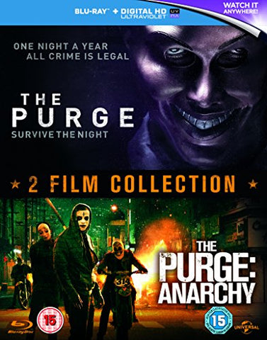 The Purge / The Purge: Anarchy 2 Film Collection [BLU-RAY]