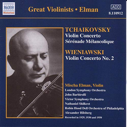 Elmanls - Tchaikovsky. Wieniawski-Violin Concertos [CD]