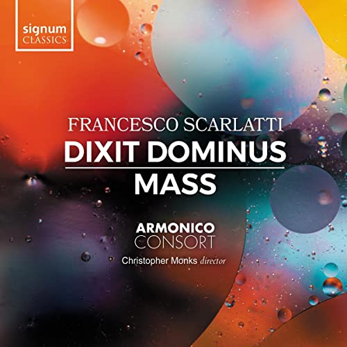 Christopher Monks - Francesco Scarlatti: Dixit Dominus/Mass [CD]