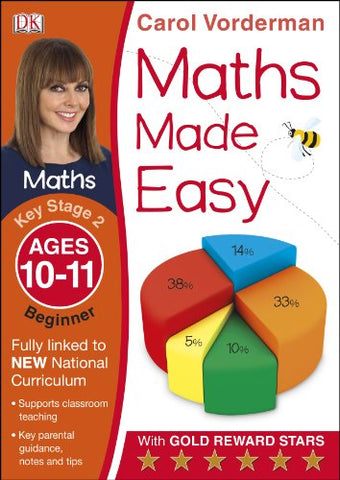 Maths Made Easy Ages 10-11 Key Stage 2 Beginner (Made Easy Workbooks)