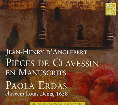 Erdas Paola - Danglebert: Pièces De Clavessin Audio CD