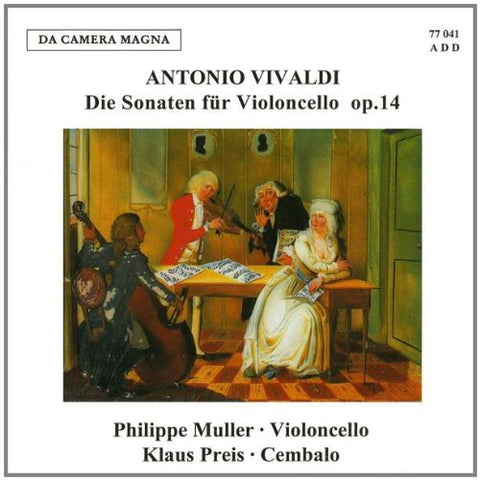 Muller/preis - Antonio Vivaldi: Cello Sonatas Op. 14 [CD]