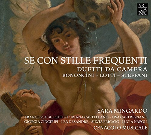 A CD cover featuring a Renaissance painting of a man and cherubs.
