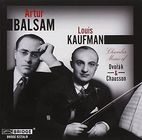 Balsamkaufmanrybar - Chamber Music of Dvorák & Chausson [CD]
