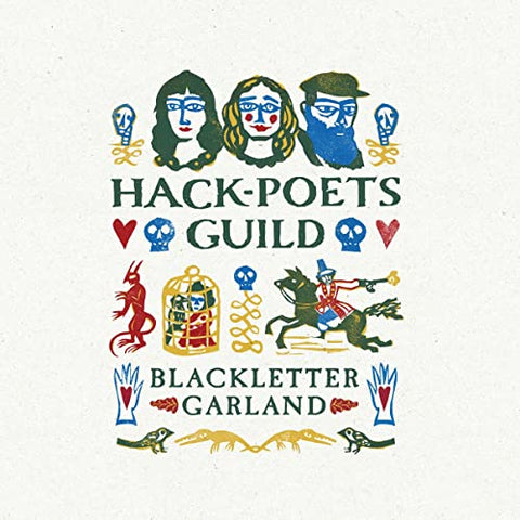 Hack-poets Guild - Blackletter Garland (Blue Marbled Vinyl) [VINYL]