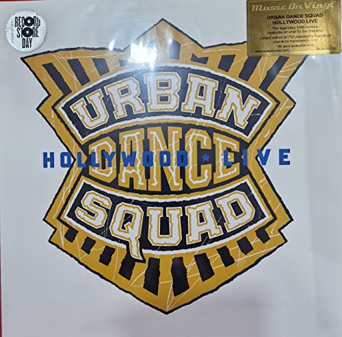 “Urban Dance Squad - Hollywood Live” double LP vinyl record cover.