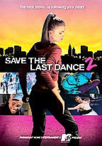 "DVD cover for 'Save The Last Dance 2' featuring a woman dancing."