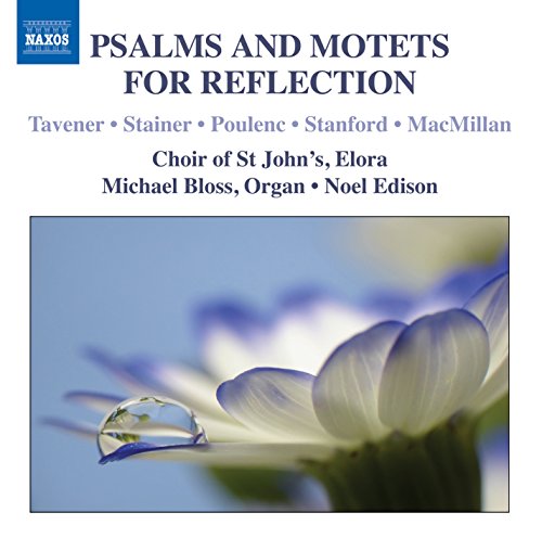 A CD cover featuring a white flower with a water droplet on its petal.
