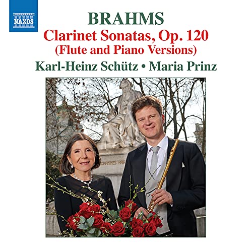 Schutz/prinz - Johannes Brahms: Clarinet Sonatas, Op. 120 (Flute and Piano versions) [CD]