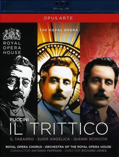 Il Trittico Royal Opera House Pappano [BLU-RAY]