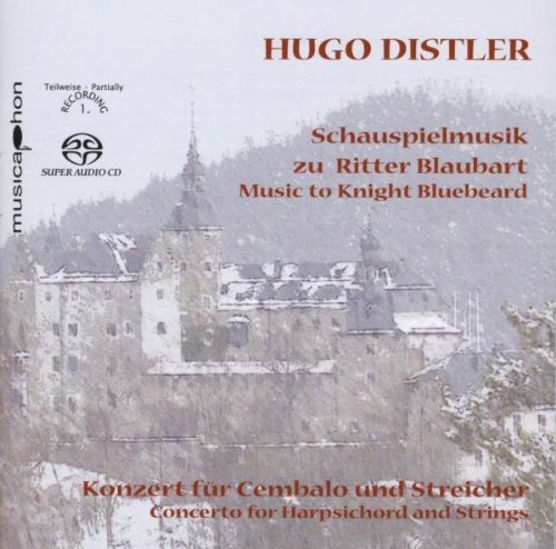 A CD cover featuring a faded castle image with red text overlay.