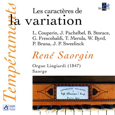 Rene Saorgin - Caracteres De La Variation [CD]