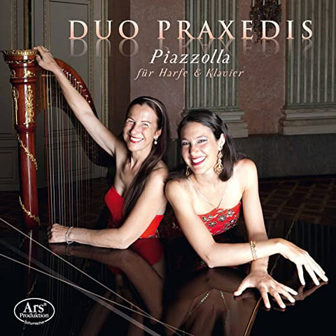 Duo Praxedis - Piazzolla: Works For Harp & Piano [CD]