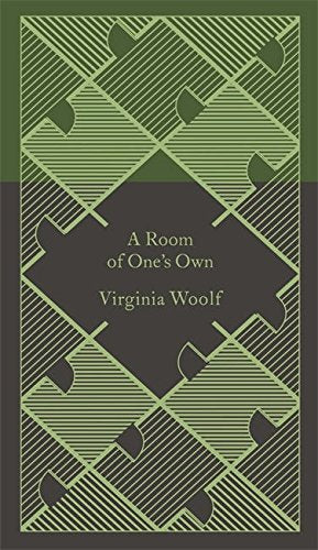 A green hardcover book with a geometric pattern and white text.