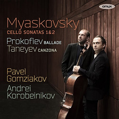 Pavel Gomziakov, Andrei Korobeinikov - Cello Sonatas 1 & 2 [CD]