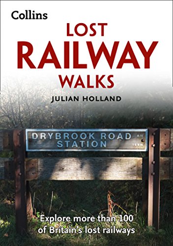Book cover with a faded "Drybrook Road Station" sign, surrounded by overgrown vegetation and misty background.
