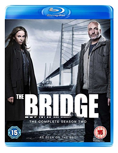 "The Bridge: Series 2" Blu-ray case featuring a man and woman standing by a bridge.