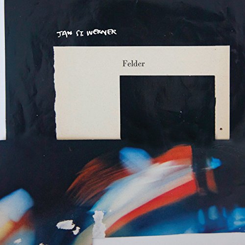 A vinyl album cover with abstract design, featuring "Jan St. Werner - Felder".