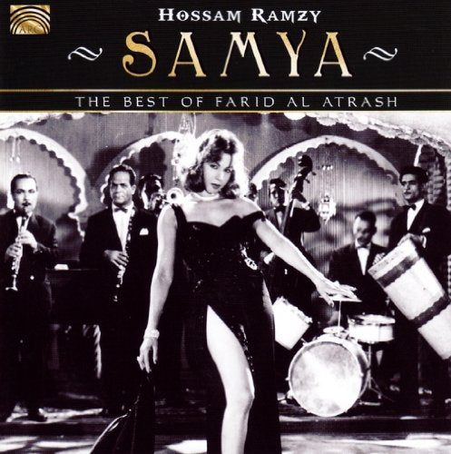 CD cover featuring a black-and-white image of a woman and musicians on stage.