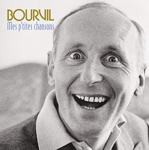 Black and white vinyl album cover featuring a smiling man's portrait with text overlay.