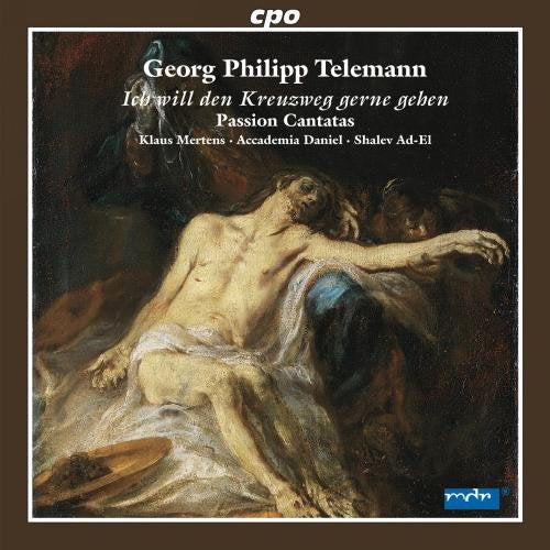 A CD cover featuring a painting of a man lying down, surrounded by others.