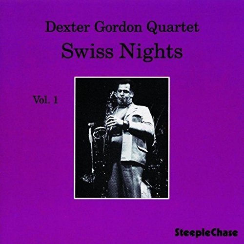Purple album cover with black text and a black-and-white photo of a man playing saxophone.