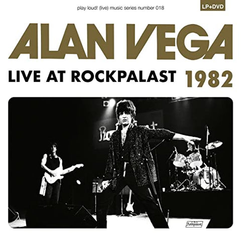 Alan Vega - Live At Rockpalast (Lp + Dvd)  [VINYL] Sent Sameday*