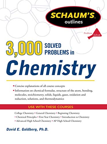 3,000 Solved Problems In Chemistry (SCHAUM)