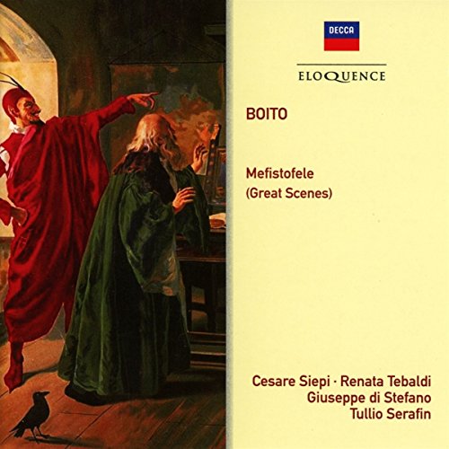 A CD cover featuring a painting of two men in robes with a black bird.