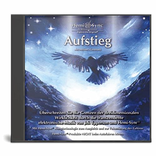 CD case with a bird flying over mountains under a starry night sky.