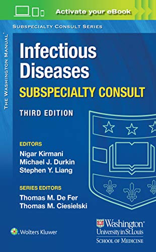 Washington Manual Infectious Disease Subspecialty Consult (Washington Manual Subspecialty Consult)