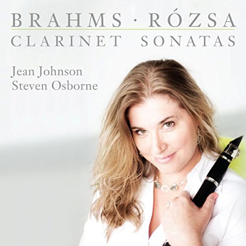 "Album cover featuring a woman holding a clarinet, with title and artist names."