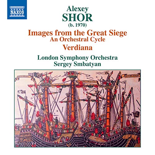 Album cover with medieval ships and text on a white background.