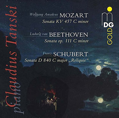 Claudius Tanski - Mozart: Sonata C Minor KV 457 / Sonata C Minor Op. 111 / Sonata C Major D 840 [CD]