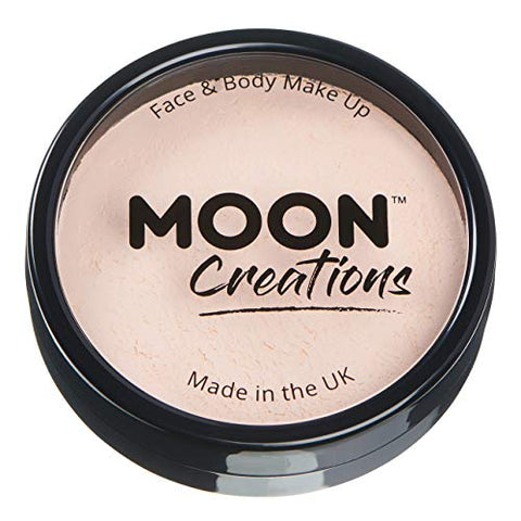 Pro Face & Body Paint Cake Pots by Moon Creations - Pale Skin - Professional Water Based Face Paint Makeup for Adults, Kids - 3g