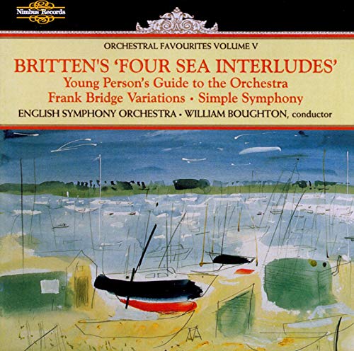 Benjamin Britten - Britten: Four Sea Interludes/Young Person's Guide to the Orchestra [CD]