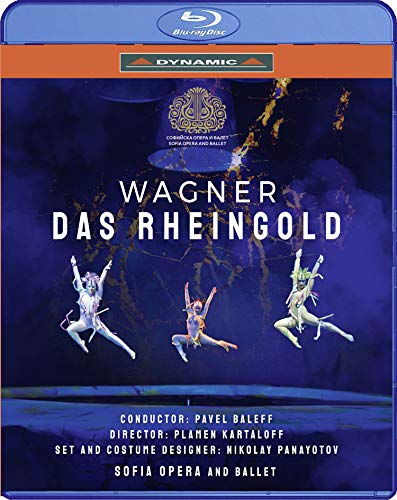"Blu-ray case cover featuring three dancers leaping on a dark blue background."